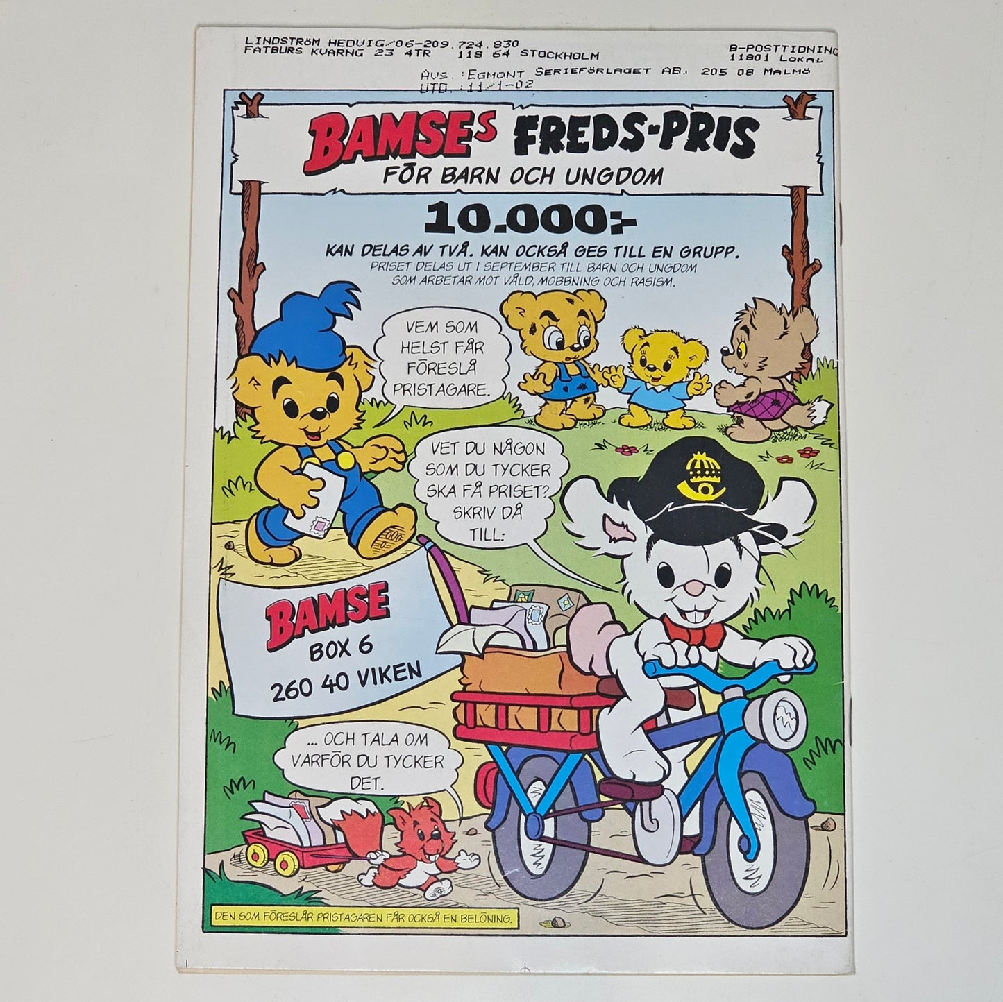 Bamse Nr 2 2002 #VF#