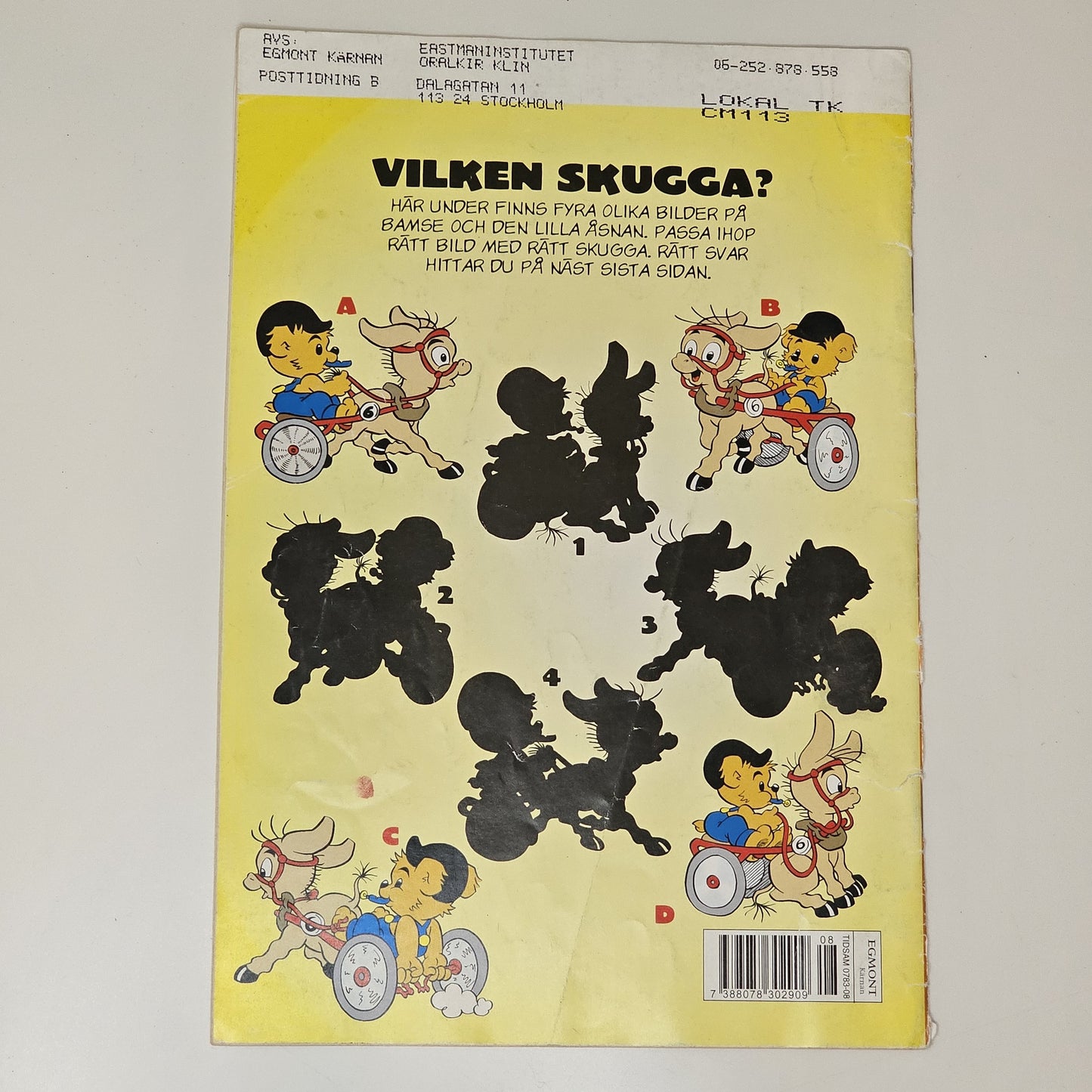 Bamse Nr 8 2011 #VG#