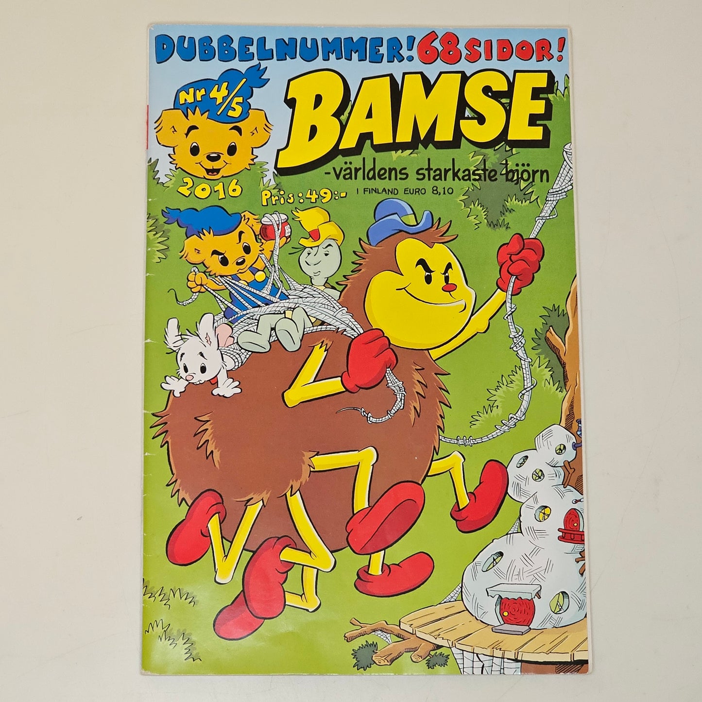 Bamse Nr 4-5 2016 #FN# + Reklambilaga