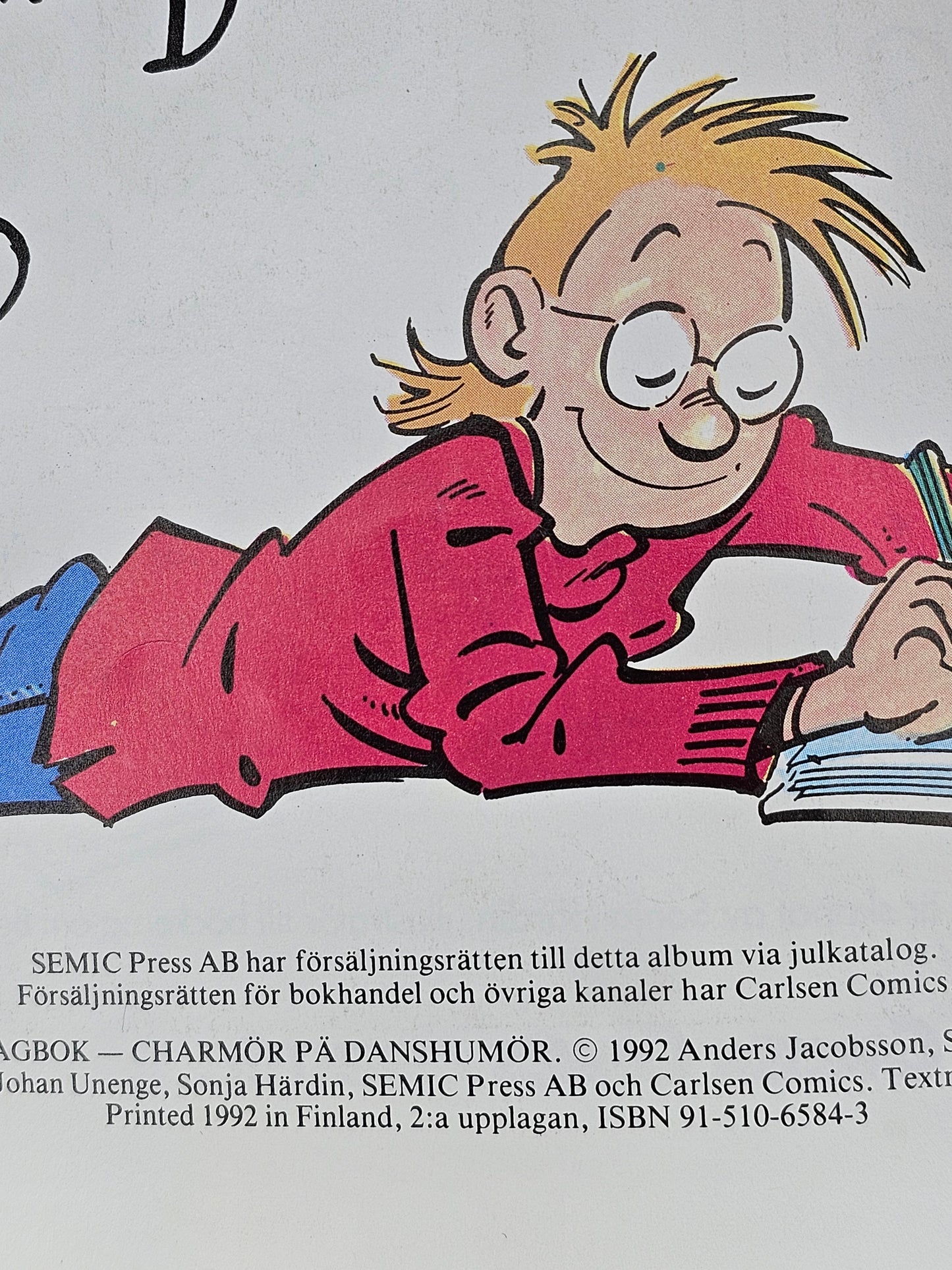 Berts Dagbok Album 1992 #FN#