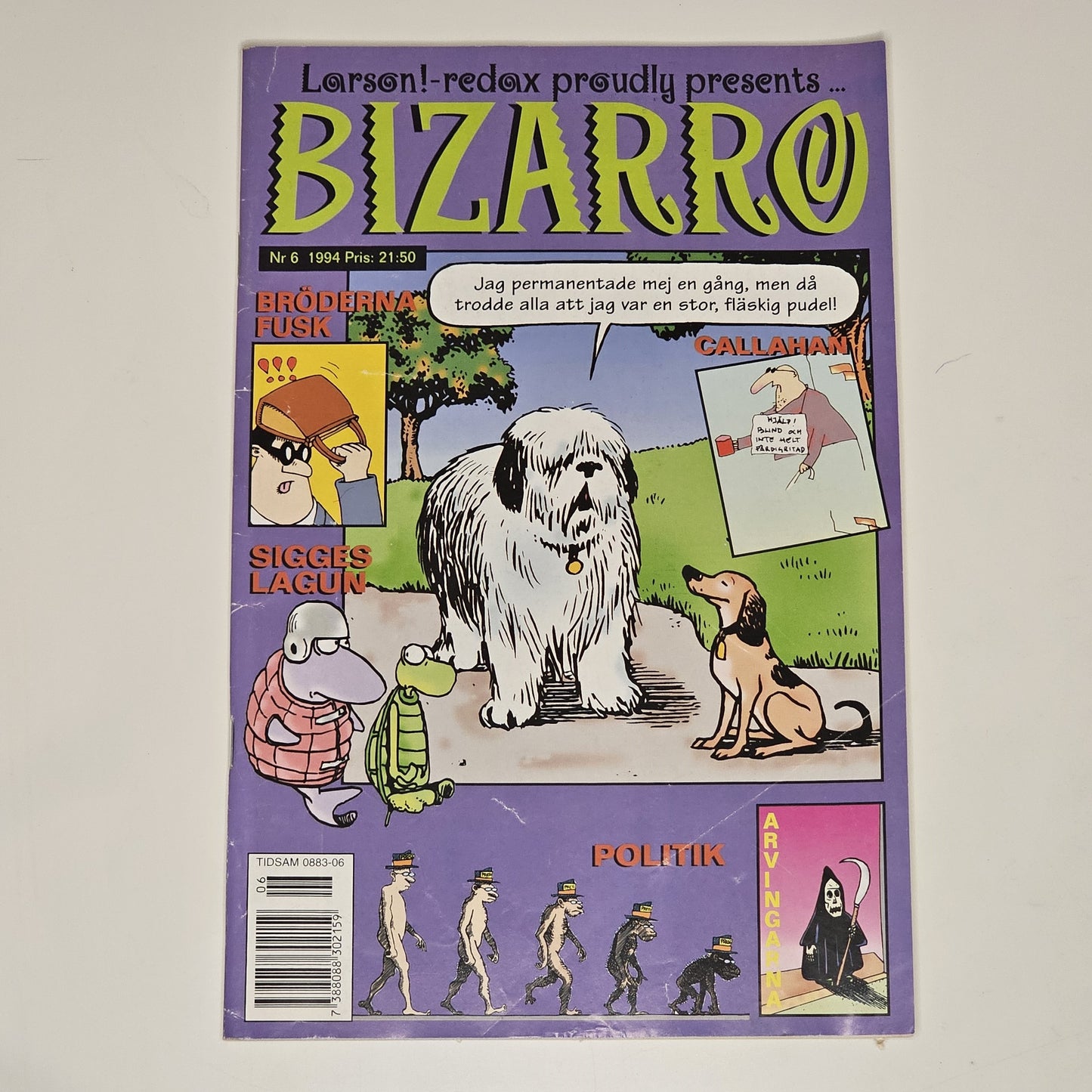 Bizarro Nr 6 1994 #FN# + Prem.bilaga