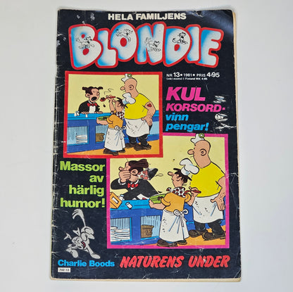Blondie Nr 13 1981 #FR#