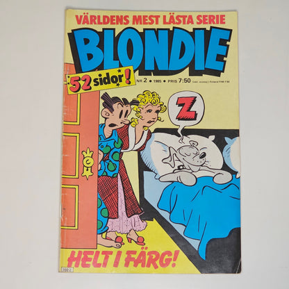 Blondie Nr 2 1985 #VG#