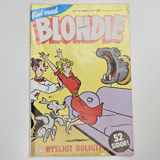 Blondie Nr 7 1986 #FR#