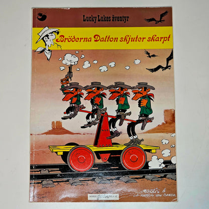 Lucky Lukes Äventyr - Bröderna Dalton Skjuter Skarpt 1987 #FN#