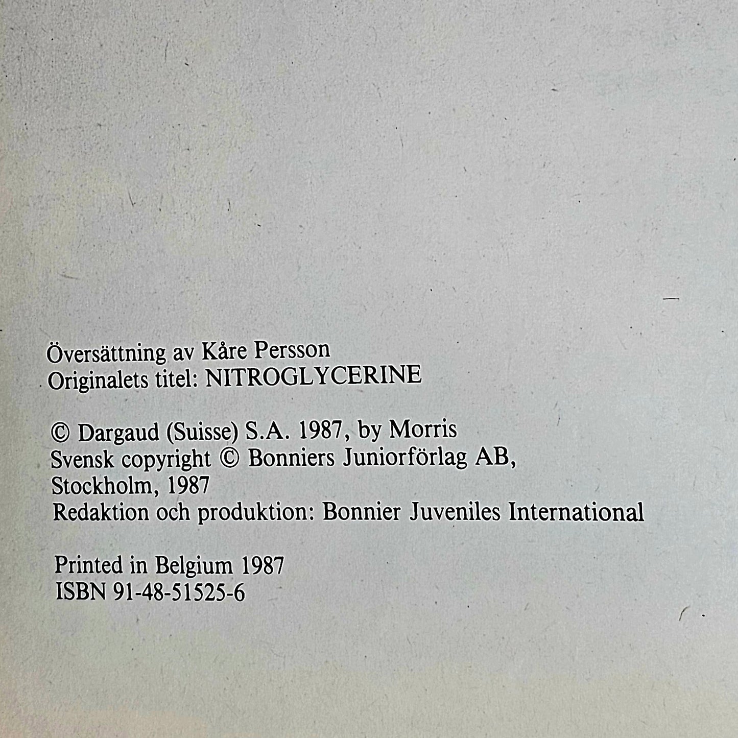 Lucky Lukes Äventyr - Bröderna Dalton Skjuter Skarpt 1987 #FN#