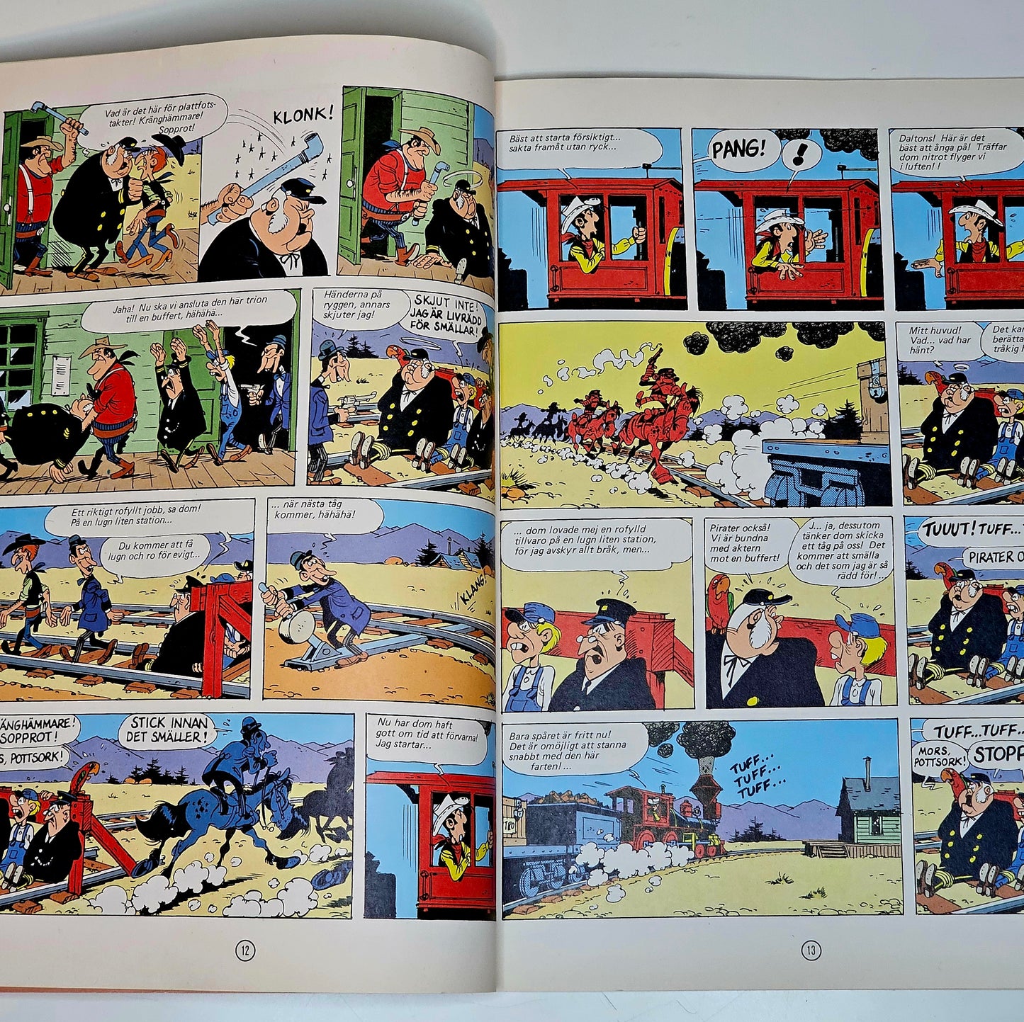 Lucky Lukes Äventyr - Bröderna Dalton Skjuter Skarpt 1987 #FN#