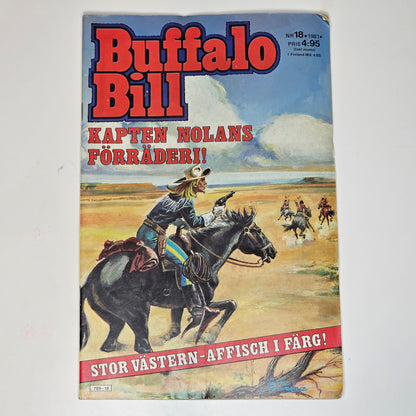 Buffalo Bill Nr 18 1981 #VG# + Affisch