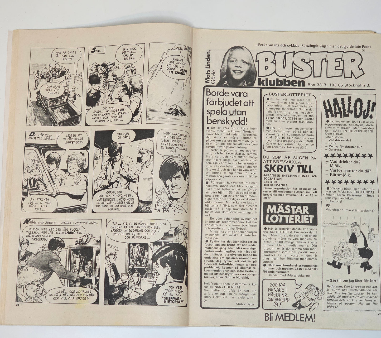 Buster Nr 16 1973 #VG#