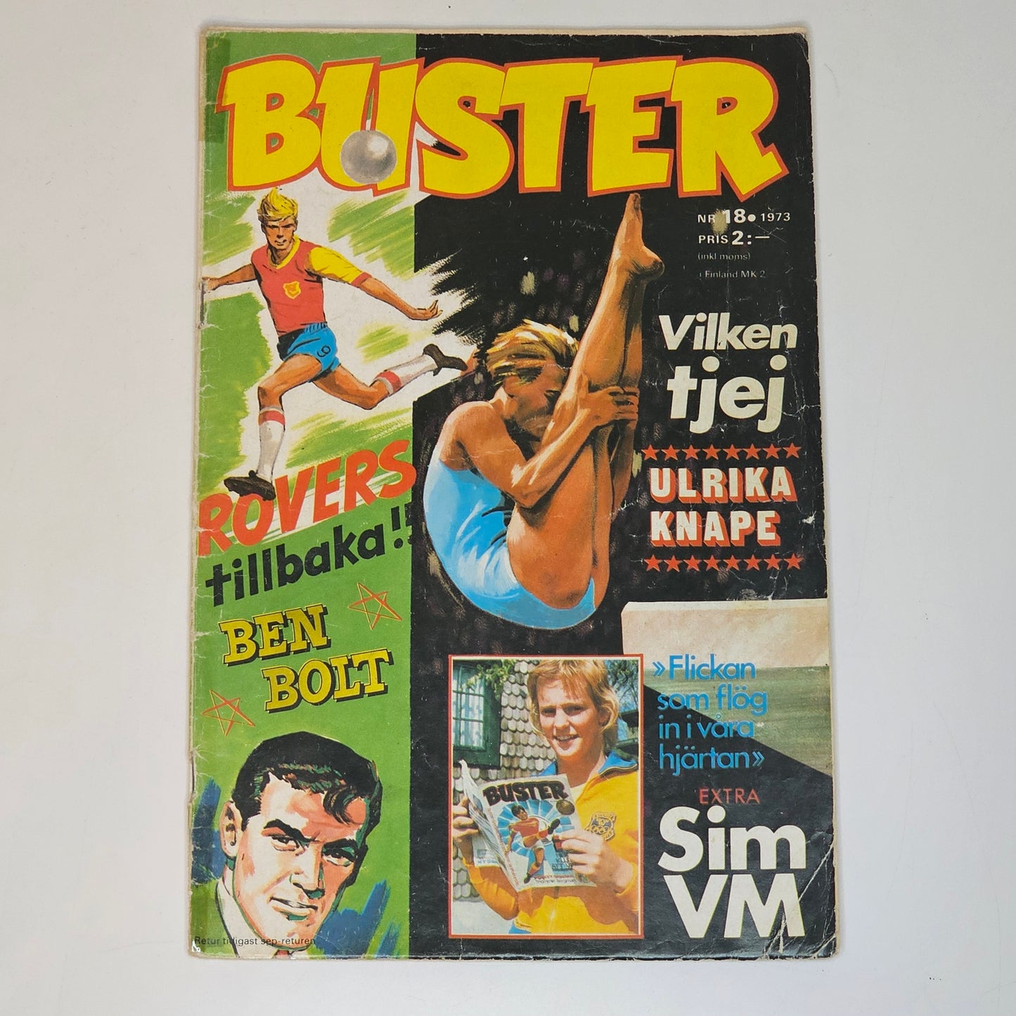 Buster Nr 18 1973 #GD# - Ulrika Knape
