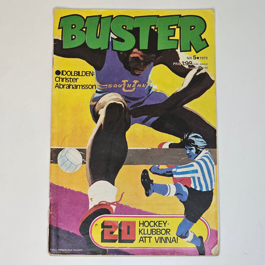 Buster Nr 5 1973 #GD# - Christer Abrahamsson