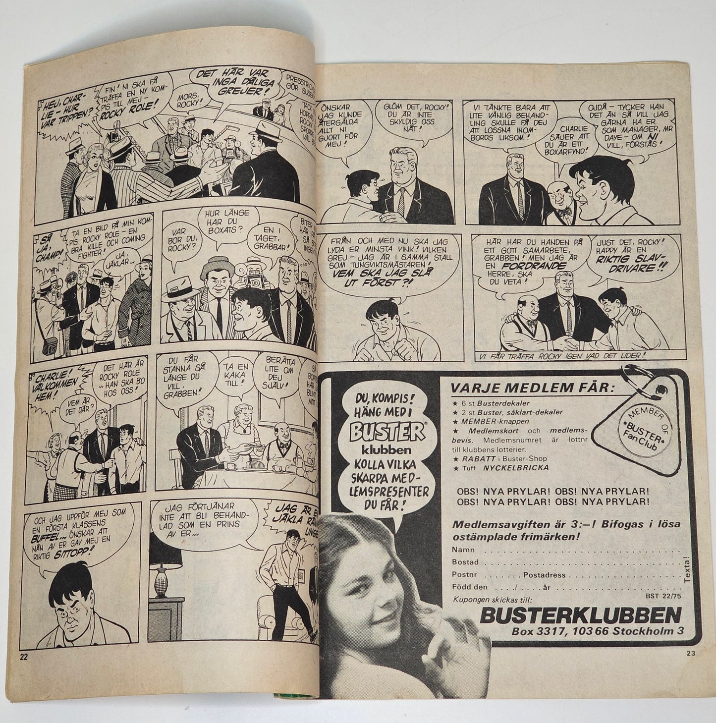 Buster Nr 22 1975 #GD#