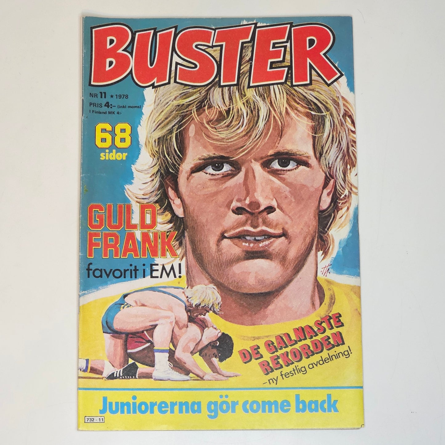 Buster Nr 11 1978 #VG# - Frank Andersson