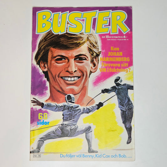 Buster Nr 15 1978 #FN# - Johan Harmenberg