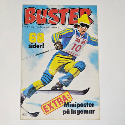 Buster Nr 5 1978 #FR# + Affisch