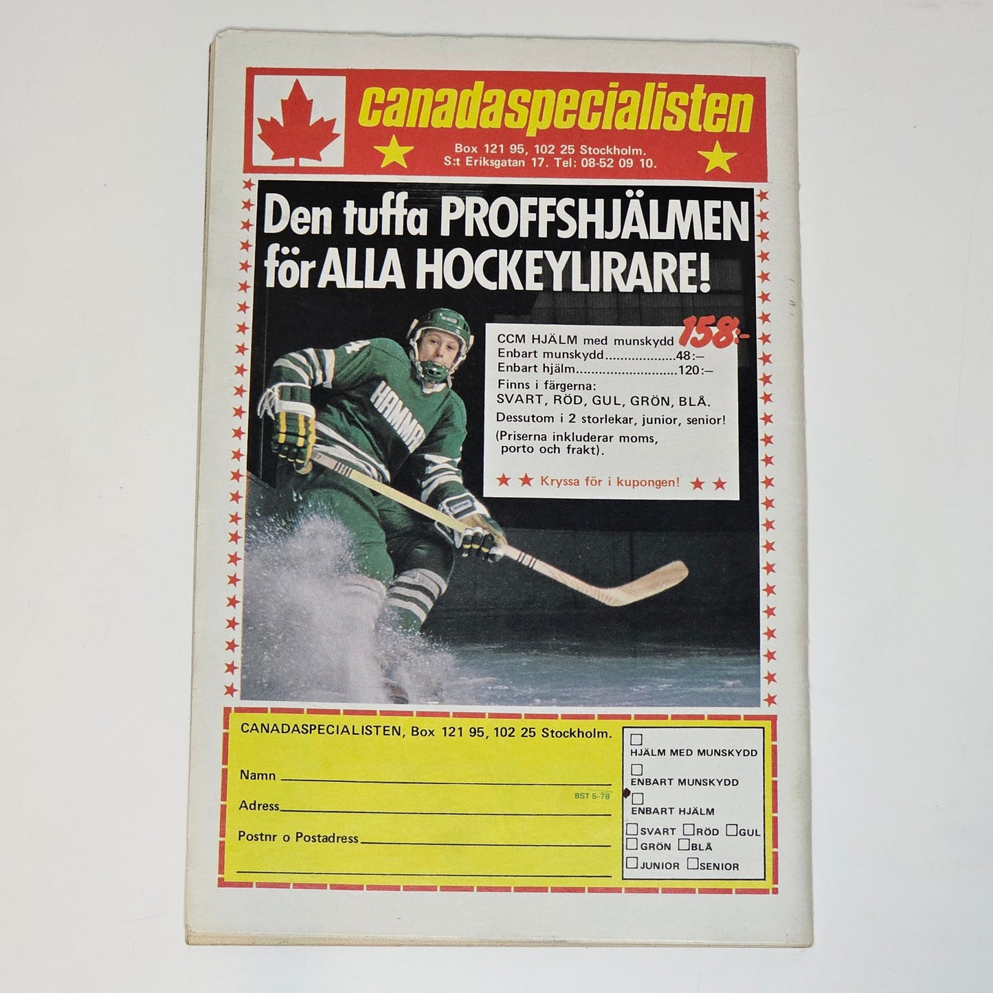 Buster Nr 5 1978 #FR# + Affisch