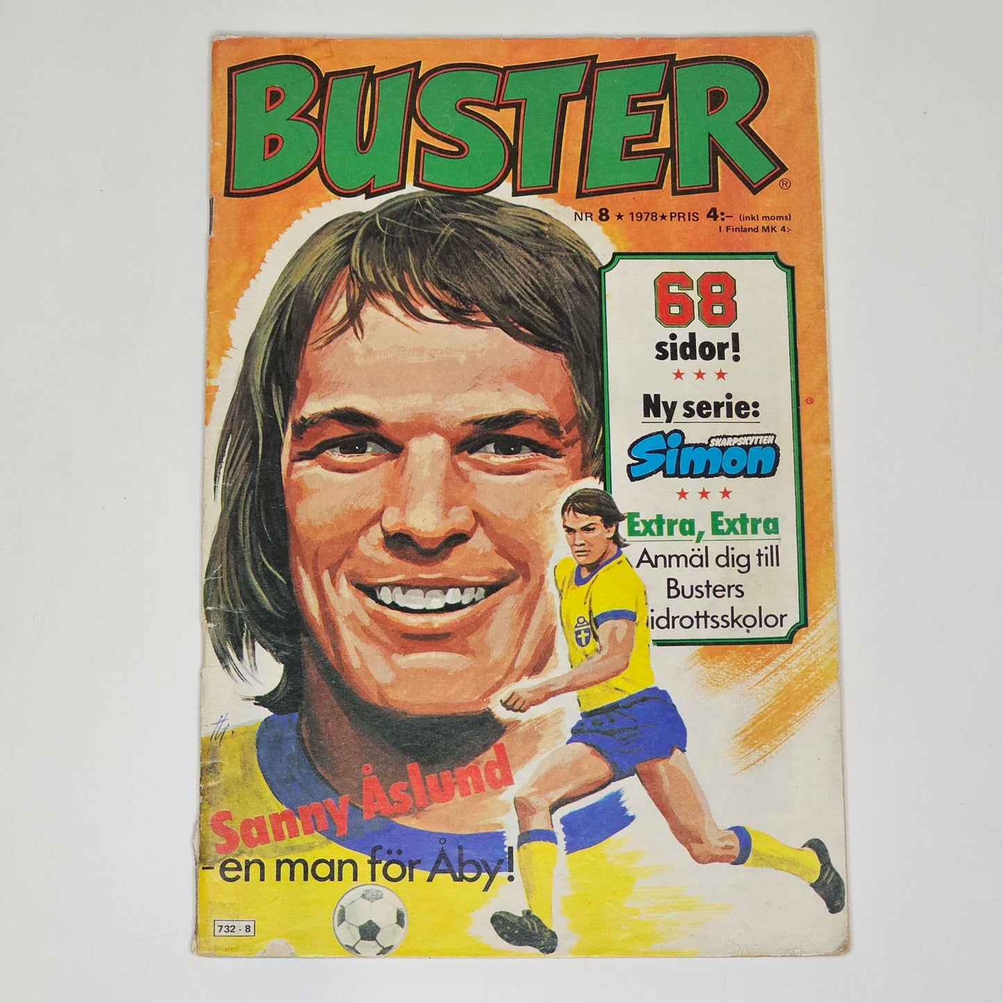 Buster Nr 8 1978 #FN# + Bilaga (Busters Idrottsskolor)