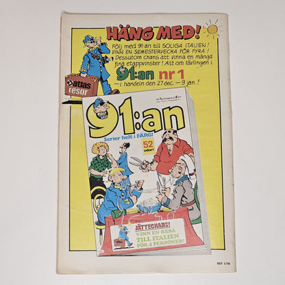 Buster Nr 1 1979 #FN# - Sven-Åke + Bilaga