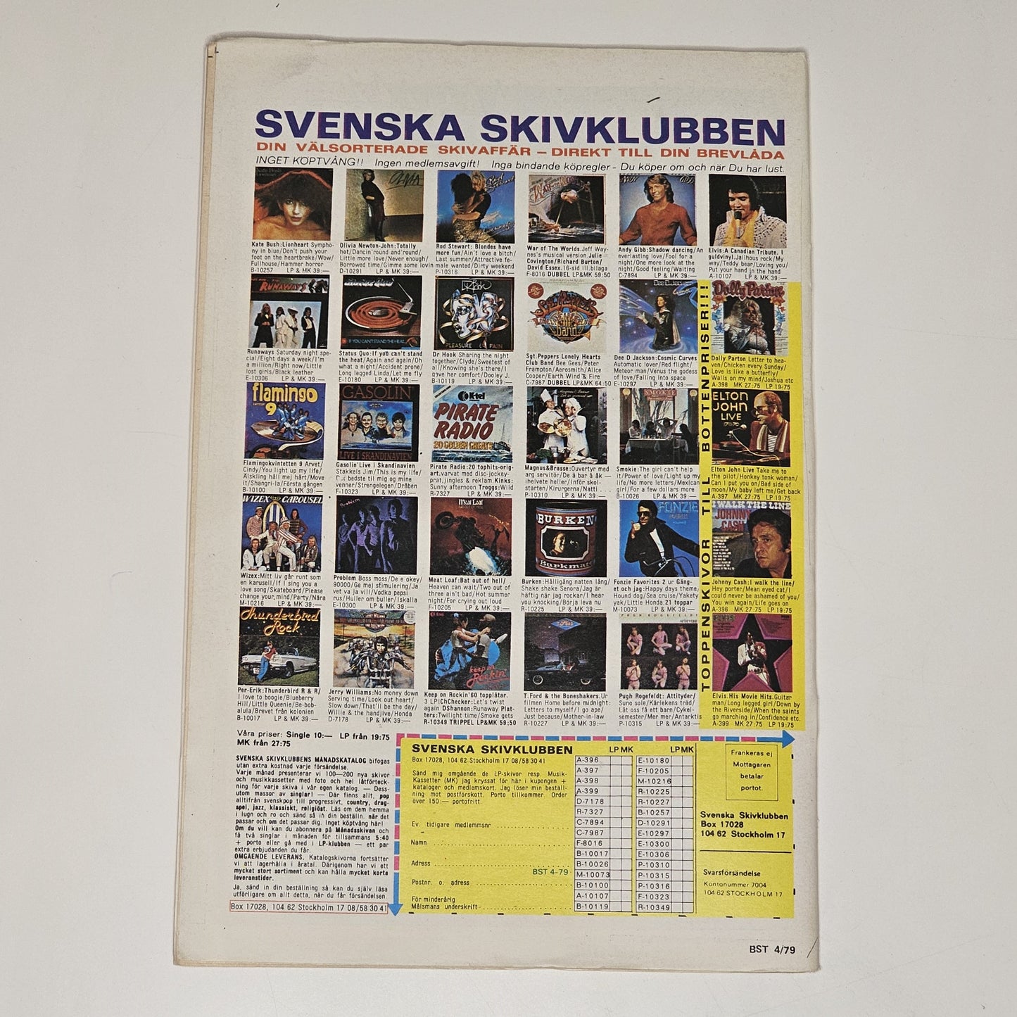 Buster Nr 4 1979 #FN# + Bilaga