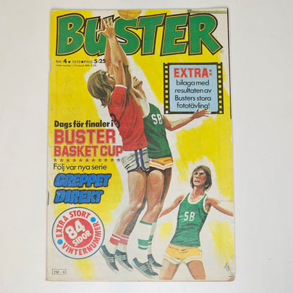 Buster Nr 4 1979 #VG# + Bilaga