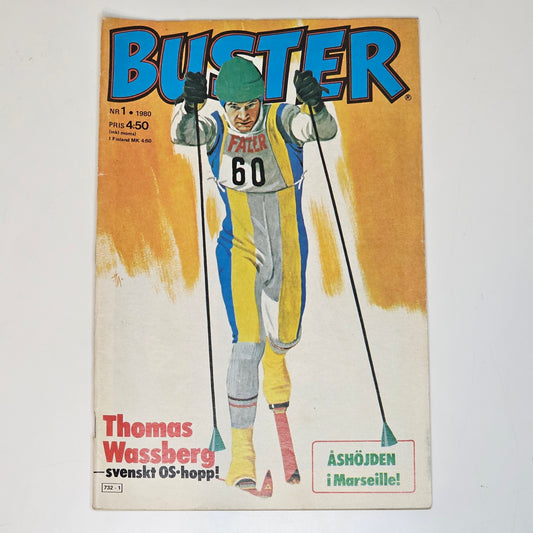 Buster Nr 1 1980 #FN# - Thomas Wassberg