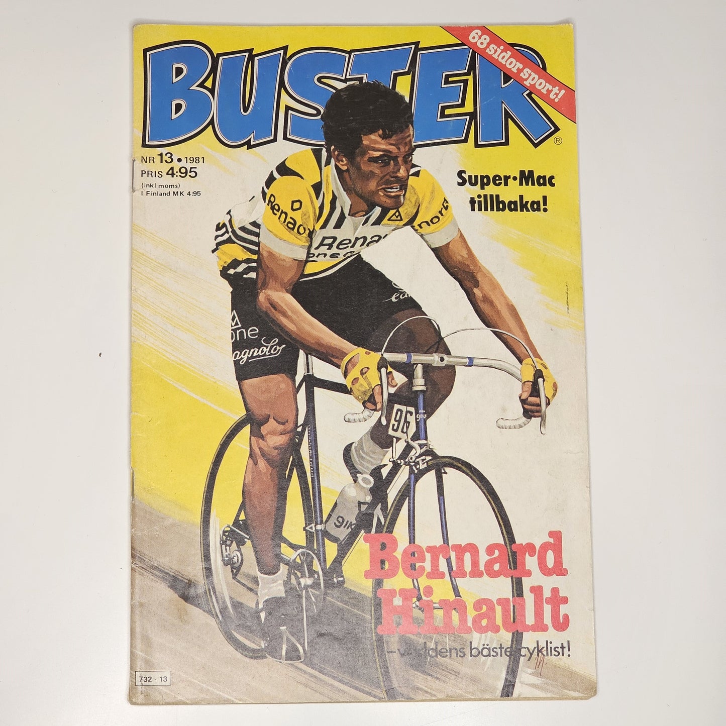 Buster Nr 13 1981 #FN# + Reklambilaga