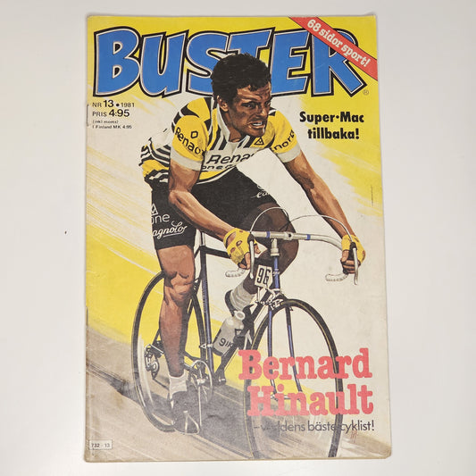 Buster Nr 13 1981 #FN# + Reklambilaga