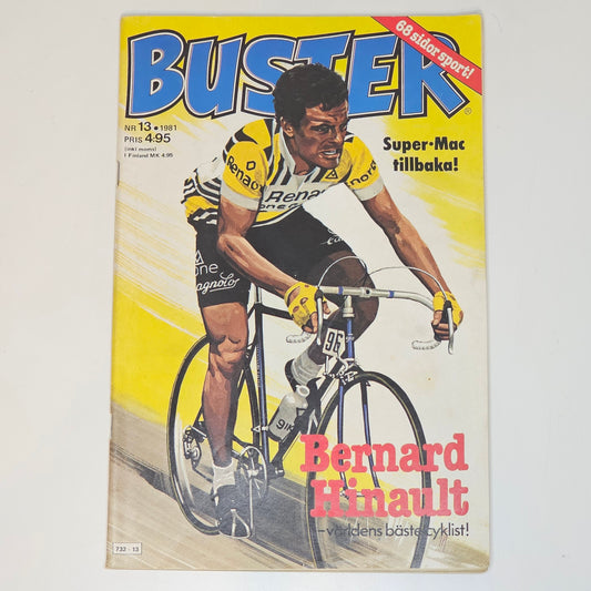 Buster Nr 13 1981 #VG# + Reklambilaga