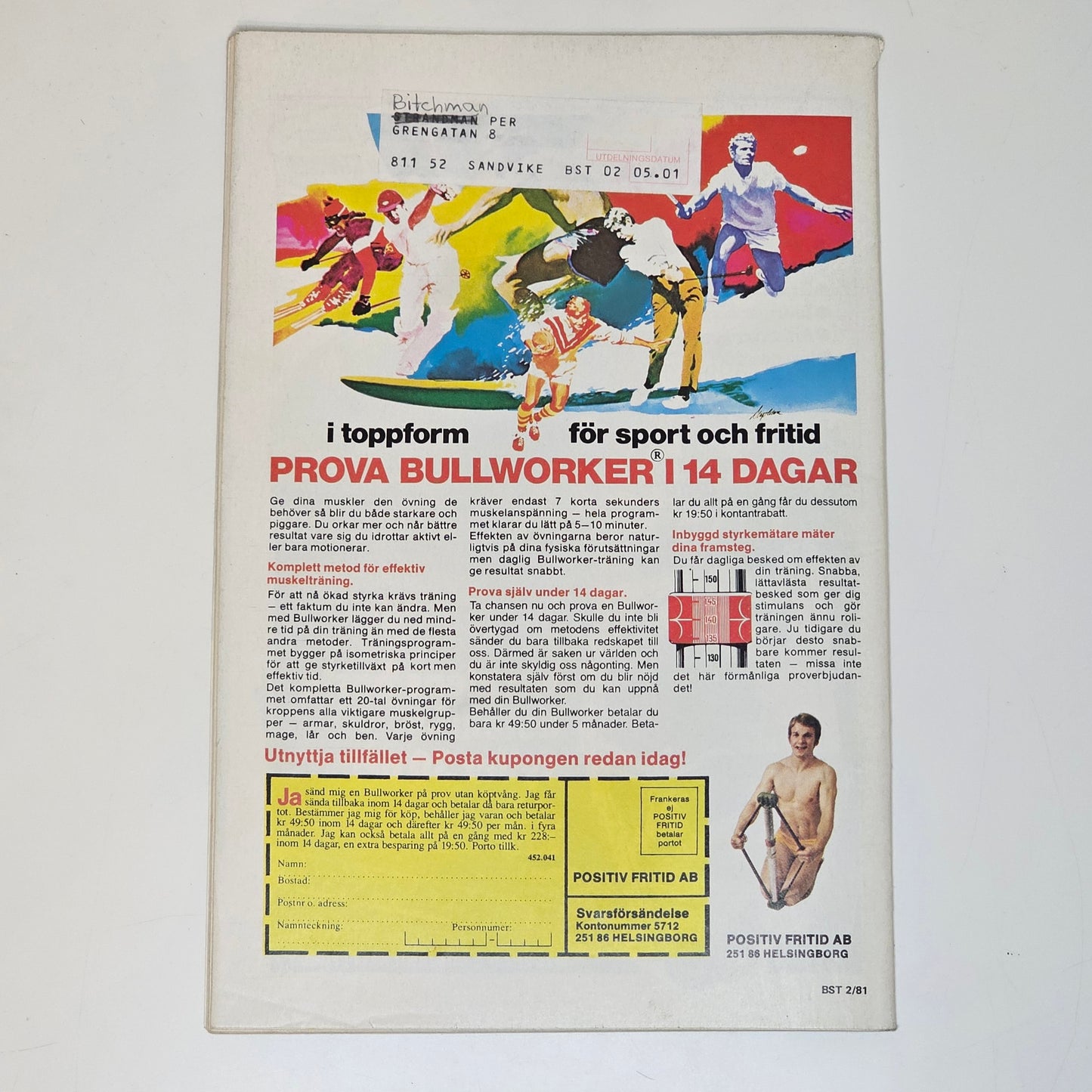 Buster Nr 2 1981 #FN# - Bengt Baron