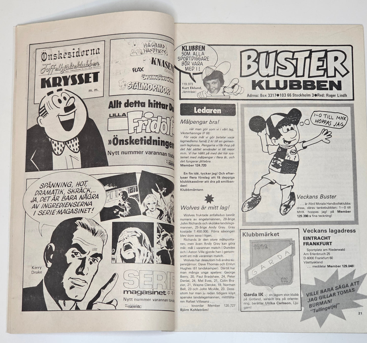 Buster Nr 2 1981 #FN# - Bengt Baron