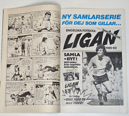 Buster Nr 23 1981 #FN# + Bilaga - Mats Wilander