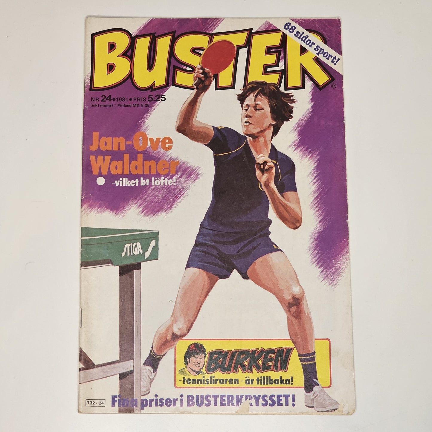 Buster Nr 24 1981 – Jan-Ove Waldner #FN#
