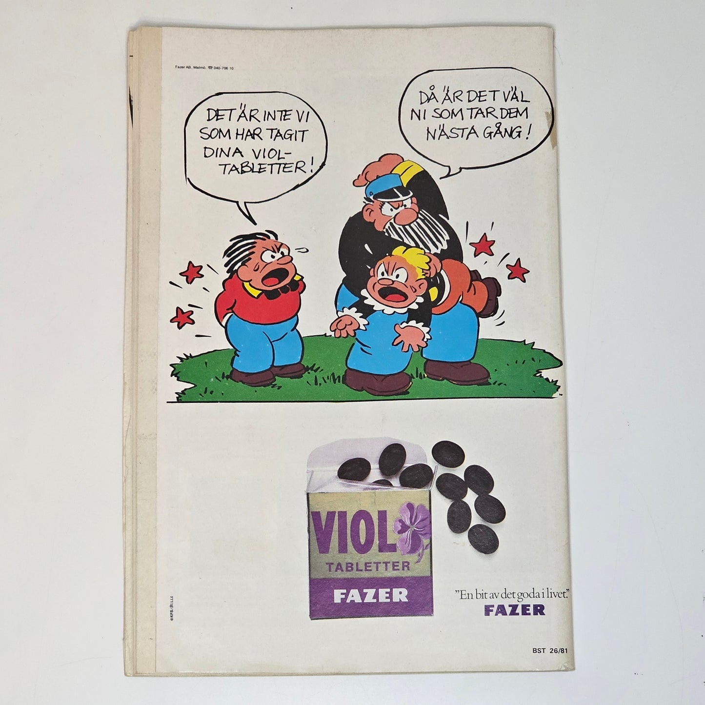 Buster Nr 25 1981 #VG# + Affisch