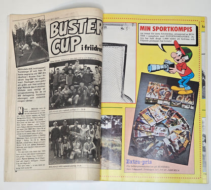 Buster Nr 25 1981 #VG# + Affisch