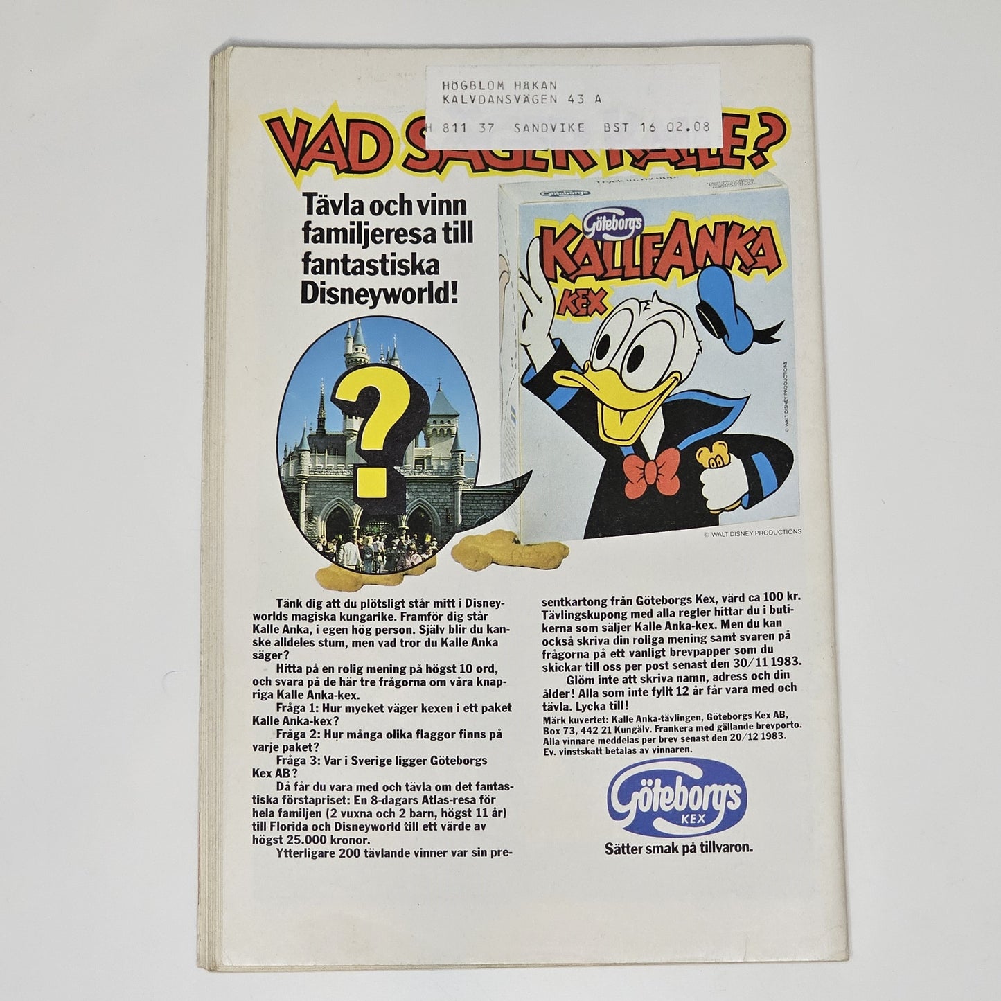 Buster Nr 16 1983 #FN#