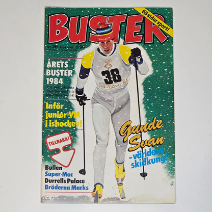 Buster Nr 26 1984 #FN# - Gunde Svan