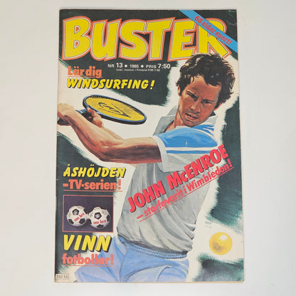 Buster Nr 13 1985 #VG# - John McEnroe