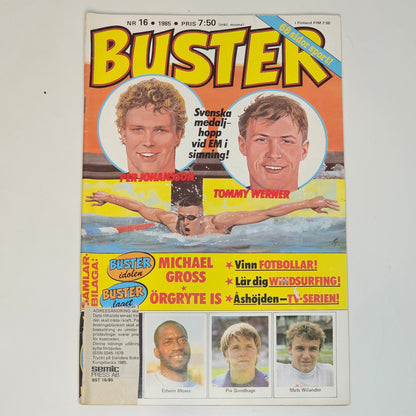 Buster Nr 16 1985 #FR# - Per Johansson & Tommy Werner