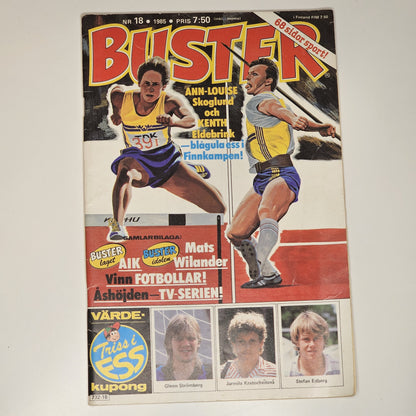 Buster Nr 18 1985 #FN# + Affisch