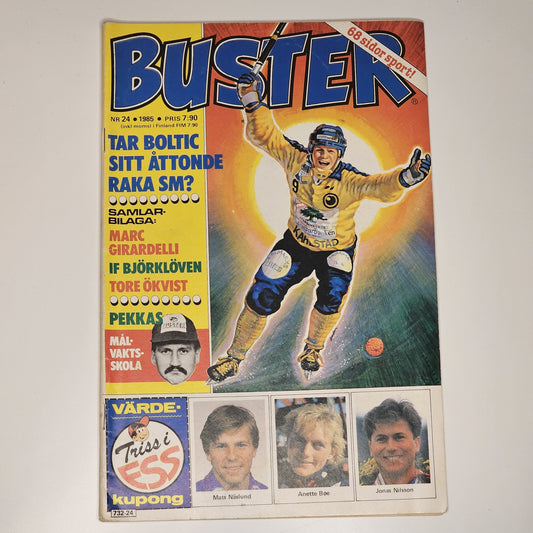 Buster Nr 24 1985 #FN# + Affisch