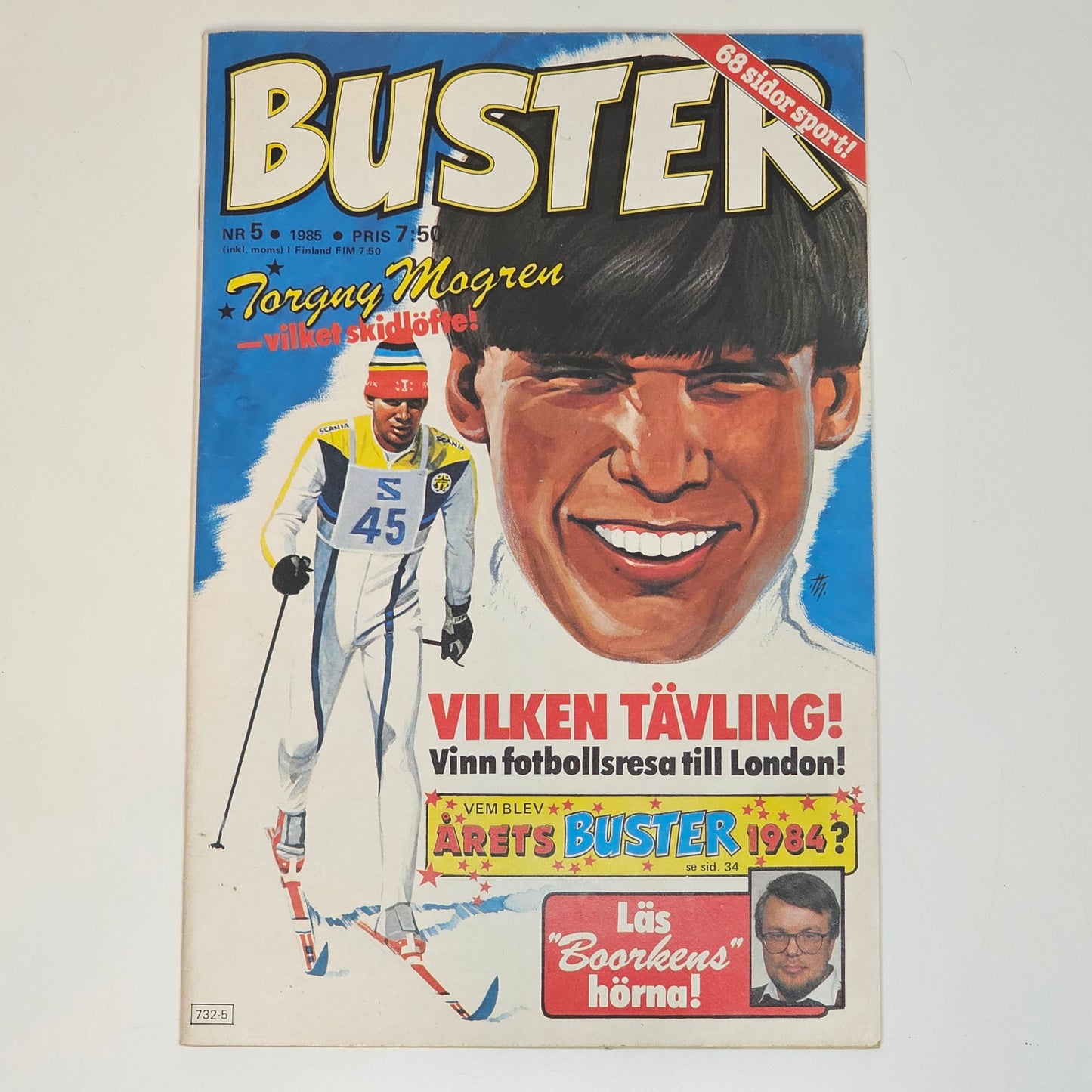 Buster Nr 5 1985 #VG# - Torgny Mogren
