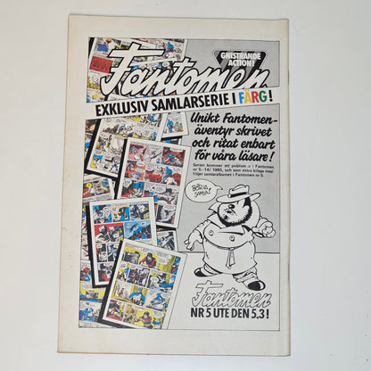 Buster Nr 5 1985 #VG# - Torgny Mogren