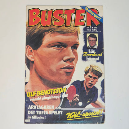 Buster Nr 6 1985 #VG# - Ulf Bengtsson