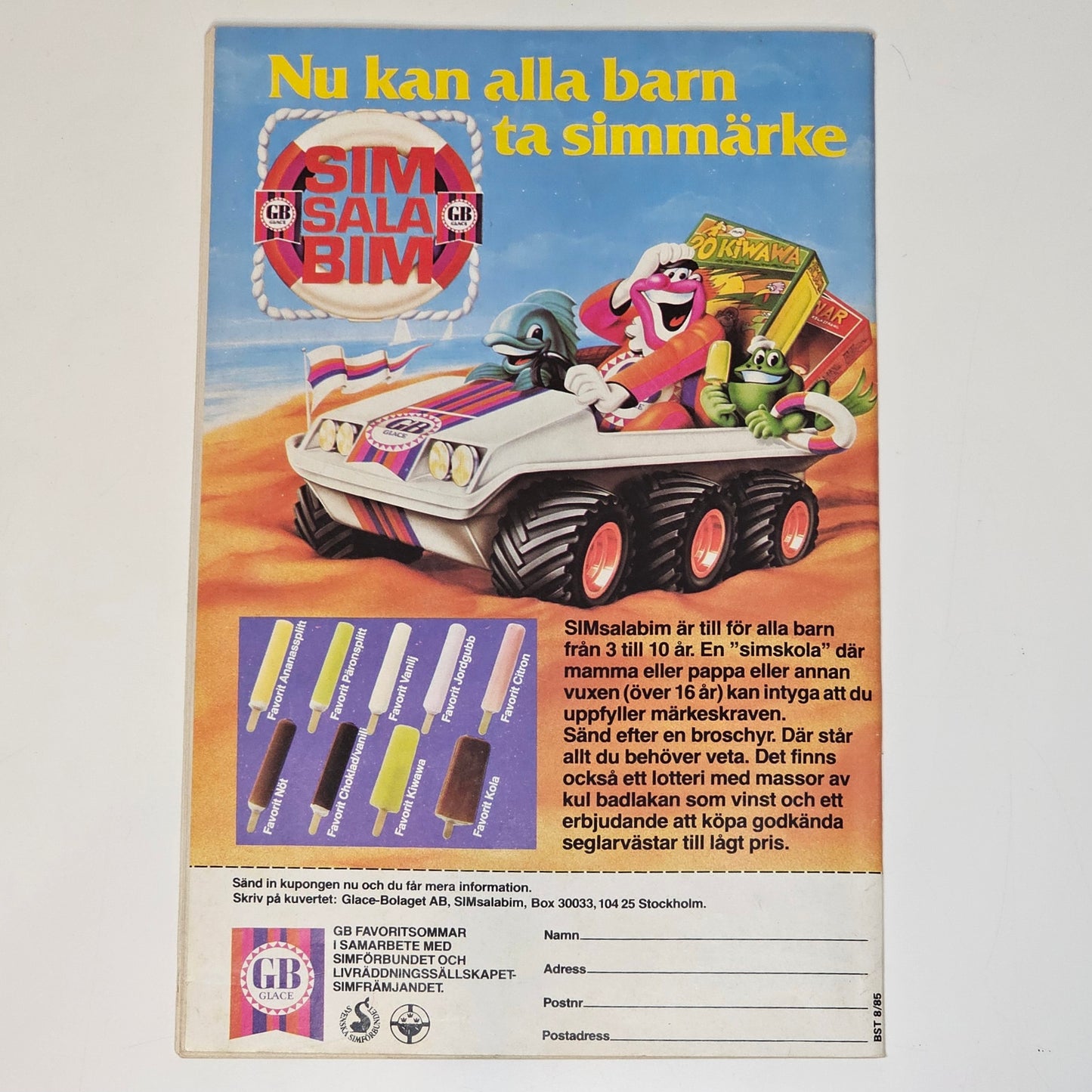 Buster Nr 8 1985 #FN#