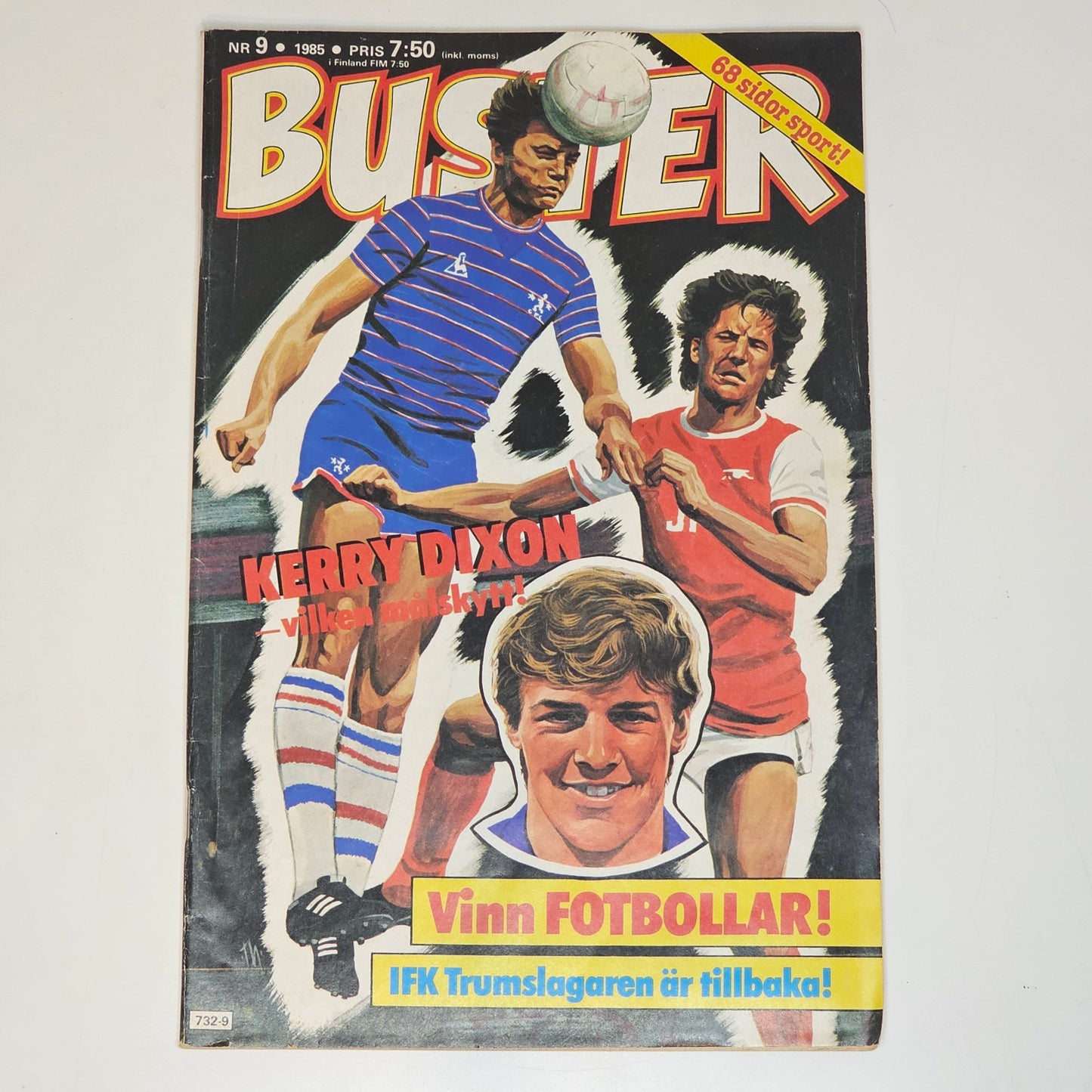 Buster Nr 9 1986 #VG# - Kerry Dixon