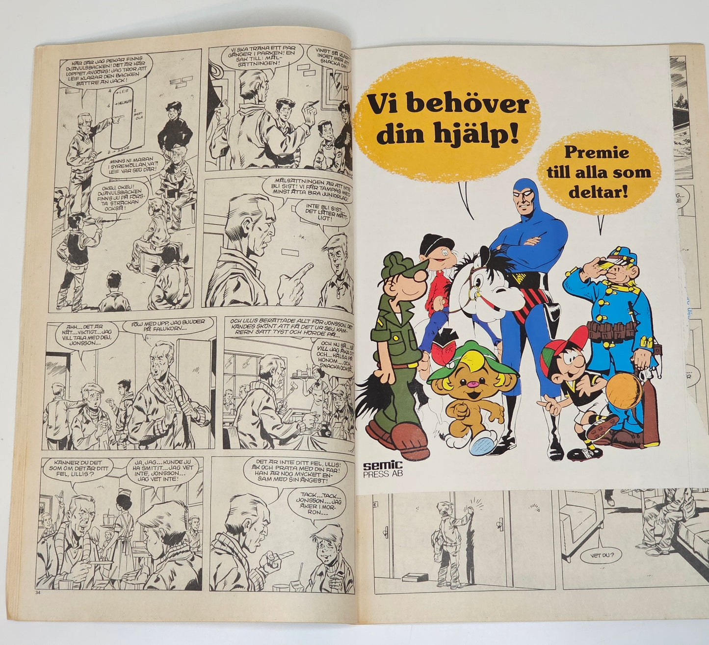 Buster Nr 9 1986 #VG# - Kerry Dixon