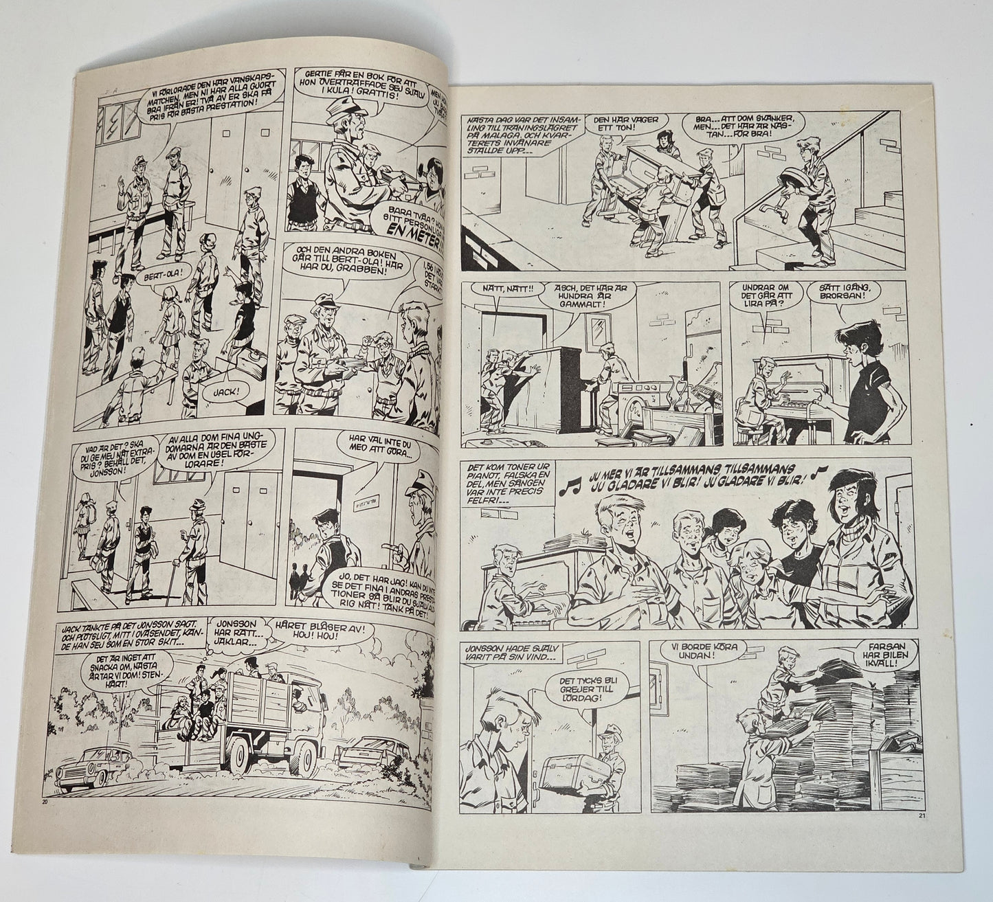 Buster Nr 10 1986 #FN# - Mats Wilander