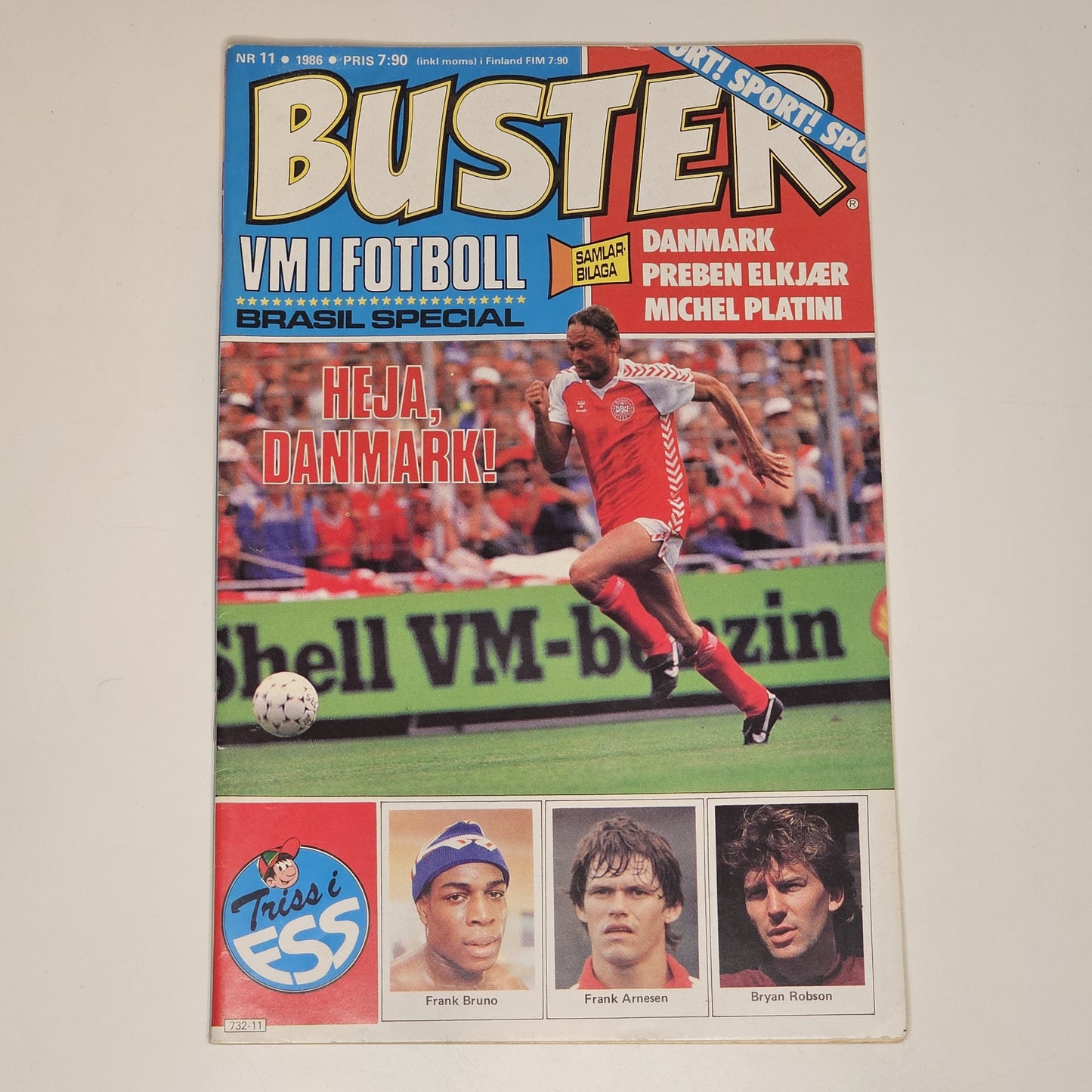 Buster Nr 11 1986 #FN# + Affisch