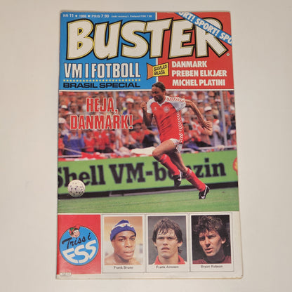 Buster Nr 11 1986 #FN# + Affisch