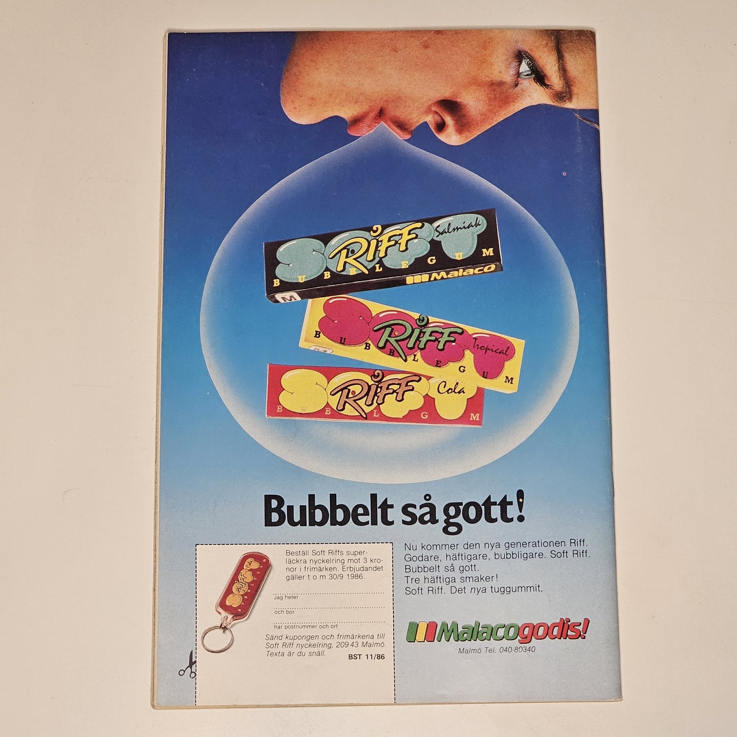 Buster Nr 11 1986 #FN# + Affisch